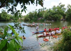 Nam thanh niên chết đuối khi tham gia giải bơi thuyền