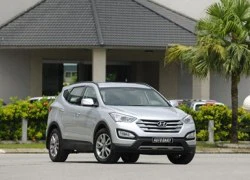 Những tiện nghi trên Hyundai Santa Fe 2014 giá 1,4 tỷ