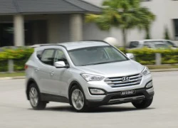 Những tiện nghi trên Hyundai Santa Fe 2014, giá bán 1,431 tỷ đồng.