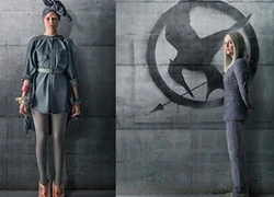 Phiến quân "Hunger Games 3" ủ rũ bên bức tường xám ngoét