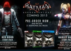 Red Hood sẽ có mặt trong Batman: Arkham Knight