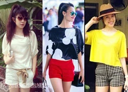 Sao Việt đua nhau diện quần short ngày nắng nóng