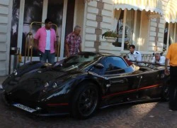 Siêu xe Pagani Zonda phải đẩy mới có thể nổ máy