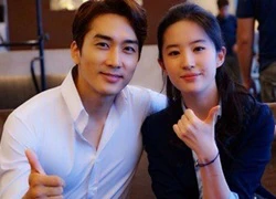 Song Seung Hun điển trai ngời ngời bên Lưu Diệc Phi