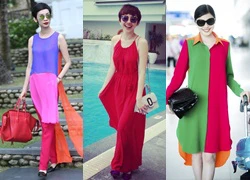 Street style cuối hè rực rỡ của sao Việt