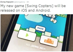 Swing copters &#8211; Cha đẻ Flappy Bird chuẩn bị ra game mới