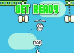 Swing Copters giảm độ khó tránh nguy cơ game thủ... đập điện thoại