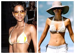 Thân hình gợi cảm quên tuổi của 'miêu nữ' Halle Berry