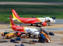 Thời tiết xấu tại Nội Bài, chuyến bay VietJet phải chuyển hướng