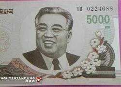 Triều Tiên phát hành tiền 5.000 won mới