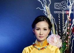 'Trương Mạn Ngọc' Việt Nam quý phái trong áo dài vàng quyền quý