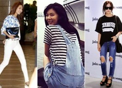 3 xu hướng quần jeans đang được sao Hàn hết mực ưa chuộng