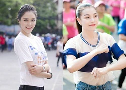 Á hậu Hoàng Anh, Trà Ngọc Hằng tưng bừng lập kỷ lục cùng giới trẻ Thủ đô