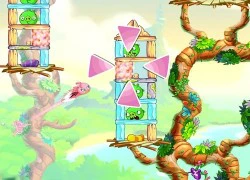 Angry birds stella &#8211; Thưởng thức cú bay ngoạn mục của chim hồng