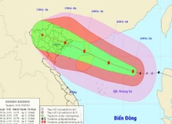 Bão Kalmaegi đến Quảng Ninh và Hải Phòng vào chiều mai