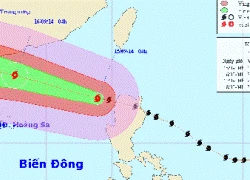 Bão Kalmaegi giật cấp 16 có thể ảnh hưởng trực tiếp đến miền Bắc