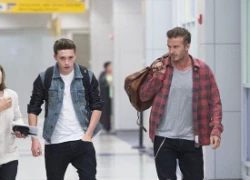 Bố con nhà Beckham diện chung gu thời trang tại New York