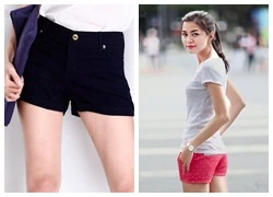 Bộ sưu tập quần short nữ hè thu 2014