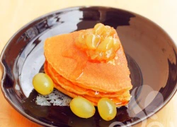 [Chế biến] - Bánh pancake mứt nho