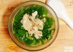 [Chế biến] - canh cải cá rô đồng