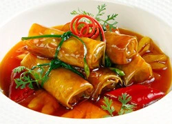 [Chế biến] &#8211; Chả lụa chay kho thơm