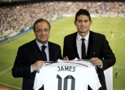 Chủ tịch Real Madrid phủ nhận tin đồn James Rodriguez giúp ông kiếm 1,5 tỷ euro