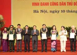 Công bố 10 đề cử Công dân ưu tú Thủ đô năm 2014