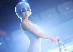 Cosplay Rei Ayanami cực nóng bỏng