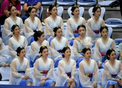 Dàn mỹ nữ xinh tươi trên bục trao giải Asiad Incheon