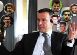 Dàn sao có giá cả trăm triệu euro dưới trướng "siêu cò" Jorge Mendes