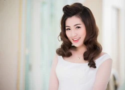 Dương Tú Anh ngọt ngào đi thử váy cưới