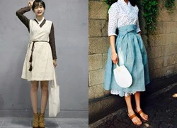 Giới trẻ Hàn biến tấu Hanbok trẻ trung, đáng yêu