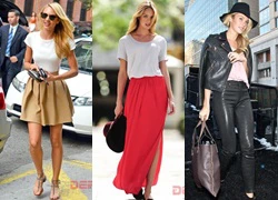 Học hỏi style đơn giản mà quyến rũ của thiên thần Candice Swanepoe