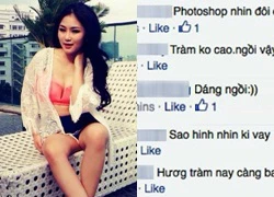 Hương Tràm bị nghi photoshop chân với dáng ngồi kỳ lạ