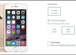 iPhone 6 bản quốc tế có giá từ 649 USD