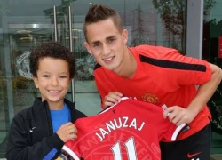 Januzaj tặng quà cho fan nhí mua phải &#8216;hàng hớ&#8217;