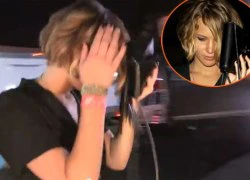 Jennifer Lawrence né paparazzi khi đi xem bạn trai biểu diễn