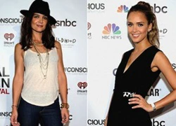 Katie Holmes và Jessica Alba đọ độ trẻ trung và cá tính