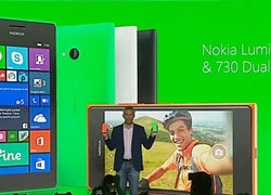 Lumia 730 chuyên chụp tự sướng ra mắt với giá chỉ 199 euro