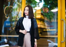 Mặc đồ layering lãng mạn, trang nhã cho ngày Thu của nàng công sở