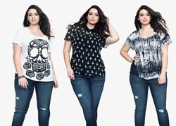 Mách nàng béo mặc quần jeans đẹp xuống phố