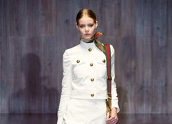 Mãn nhãn với với BST đa phong cách cùng Gucci Spring 2015