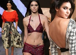 Mẫu trẻ Kendall Jenner bị "chơi bẩn" trên sàn catwalk