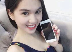 Ngọc Trinh là một trong những sao Việt đầu tiên có Iphone 6