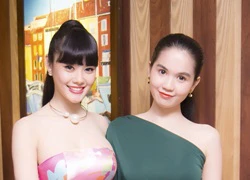 Ngọc Trinh, Linh Chi vai trần gợi cảm đi tiệc