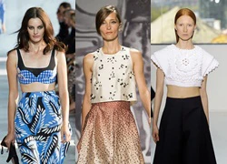 Những sáng tạo bất ngờ với crop-top tại NYFW