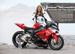 Nữ tay đua đạt tốc độ 336 km/h với siêu môtô BMW S1000RR