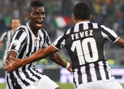 Pha kiến tạo tuyệt hảo của Pogba cho Tevez