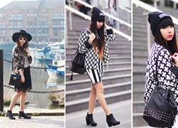 Phong cách thu sành điệu của các fashionista gốc Việt