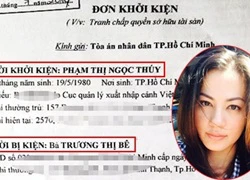 Siêu mẫu Ngọc Thúy khởi kiện mẹ ruột, đòi 5 căn biệt thự